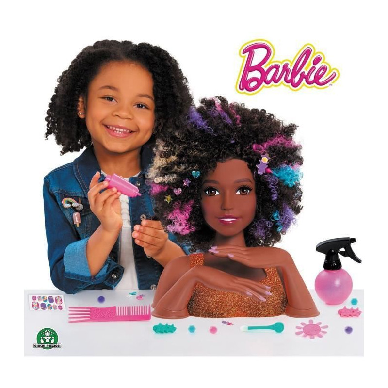 Barbie - Tete a coiffer - Afro Style
