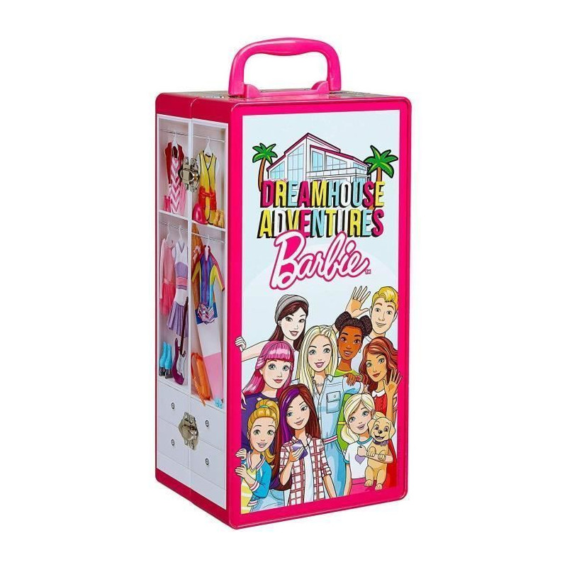 Barbie - Mallette armoire