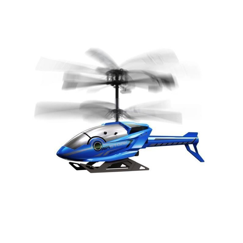 SILVERLIT - Helicoptere Telecommande Infrarouge Bleu  Air Stork