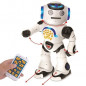 LEXIBOOK Powerman - Robot educatif interactif pour Jouer Et Apprendre, Danse, Joue De La Musique, Quiz Educatifs, Lance des Disq