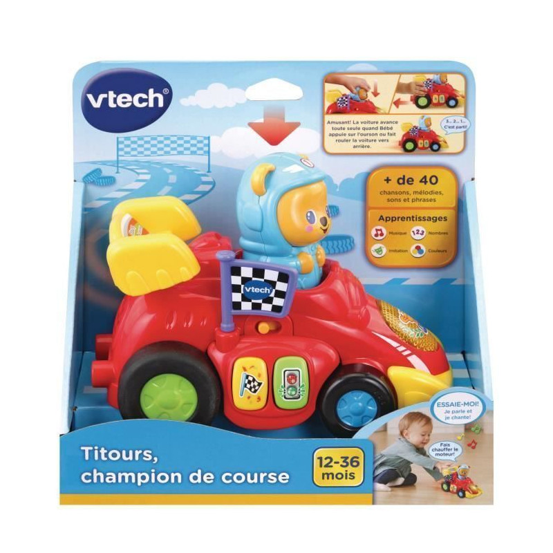 VTECH - Titours, Champion de Course