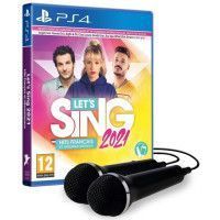 Lets Sing 2021 Hits francais + 2 Micros Jeu PS4
