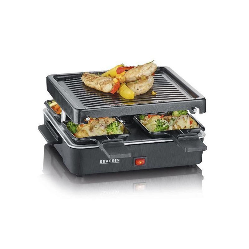 Severin RACLETTE GRIL 21X21 4 PARTS 600W  SEVERIN - 2370