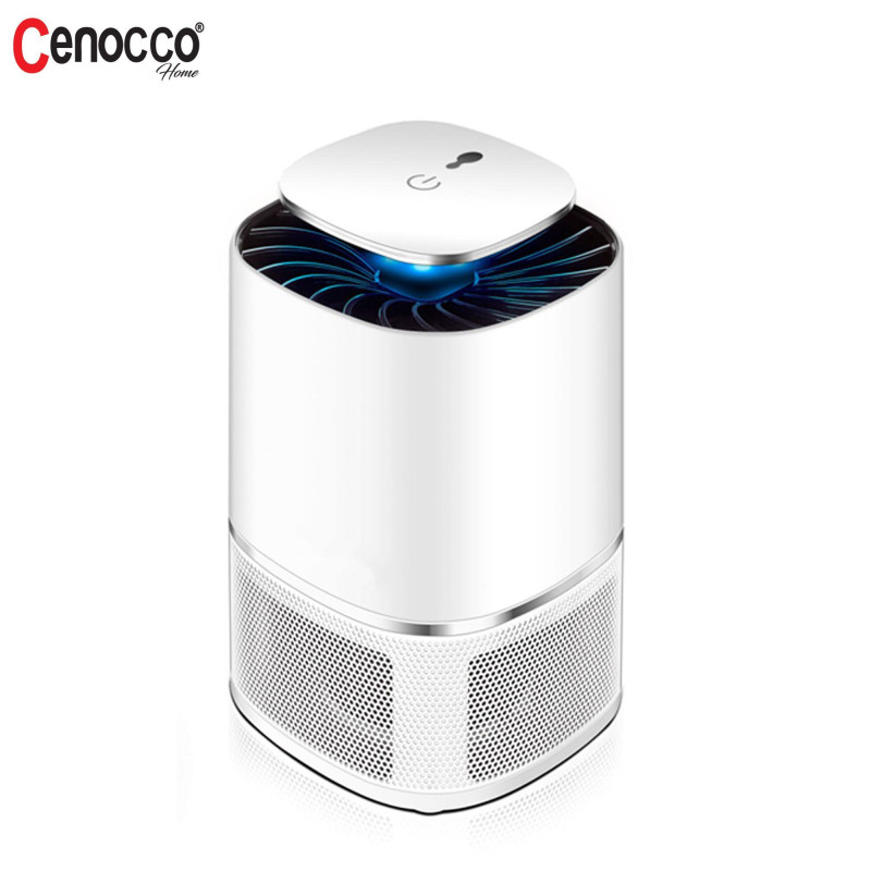 Cenocco CC-9096: Lampe Anti-moustique à Aspiration Alimentée par USB Blanc