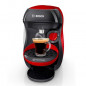 BOSCH - TASSIMO - T10 HAPPY - Machine a cafe multi-boissons rouge et anthracite