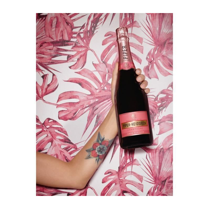 Piper-Heidsieck Rose Sauvage Champagne 75 cl - 12?