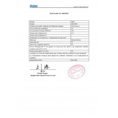 Haier Congélateur coffre HAIER HCE429F