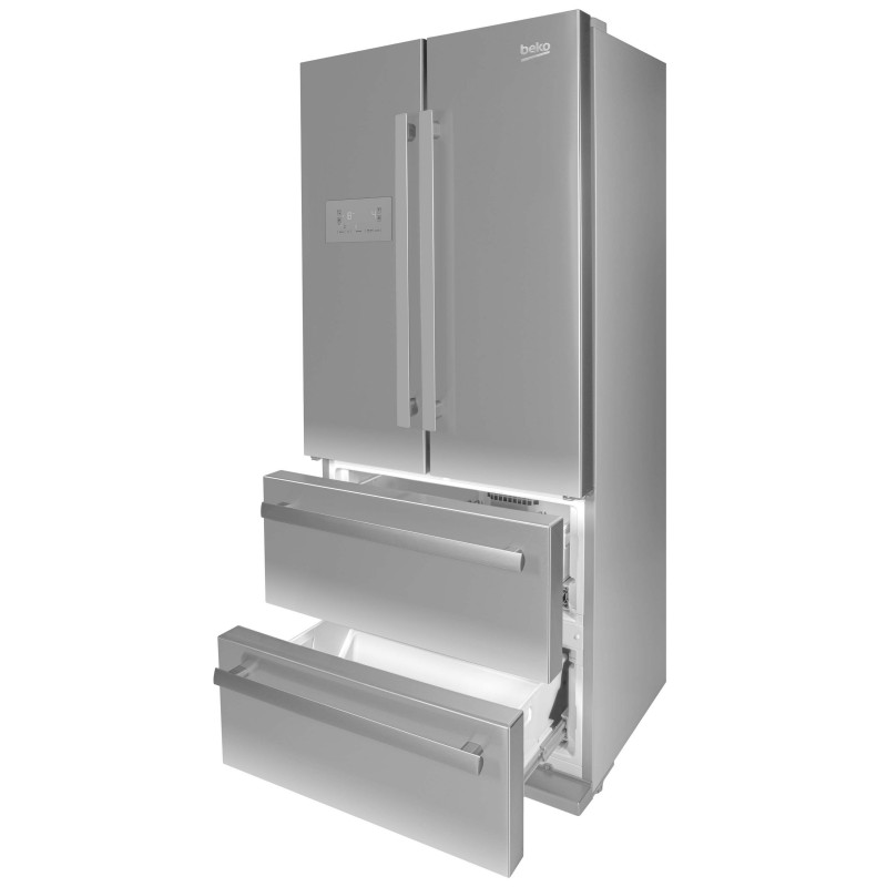 Réfrigérateurs multi-portes 539L Froid Ventilé BEKO 84cm F, GNE 6039 XPN