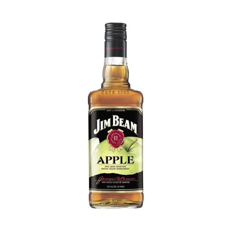 Jim Beam - Whisky Aromatise a la Pomme - 35% Vol.  - 70 cl