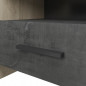 COLORADO Table de chevet 1 tiroir - Decor Chene Kronberg - L 49,6 x P 36,3 x H 40,1 cm