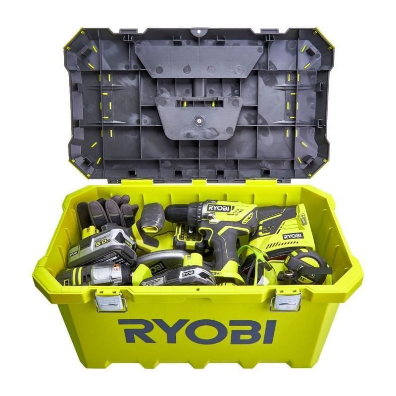 RYOBI Boite a outils 56 cm - 56 L -  56 x 32 x 31 cm