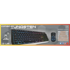 THE G-LAB Clavier Gamer THE G-LAB COMBO-TUNGSTEN/FR