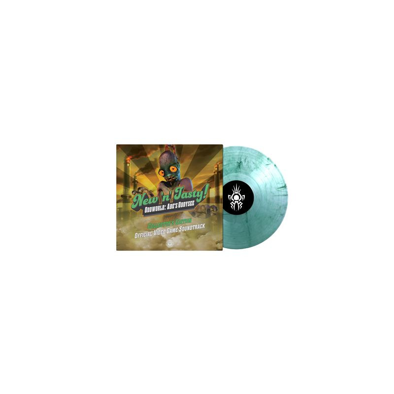 Oddworld New n Tasty ! Édition Collector Vinyle Vert Transparent Marbré