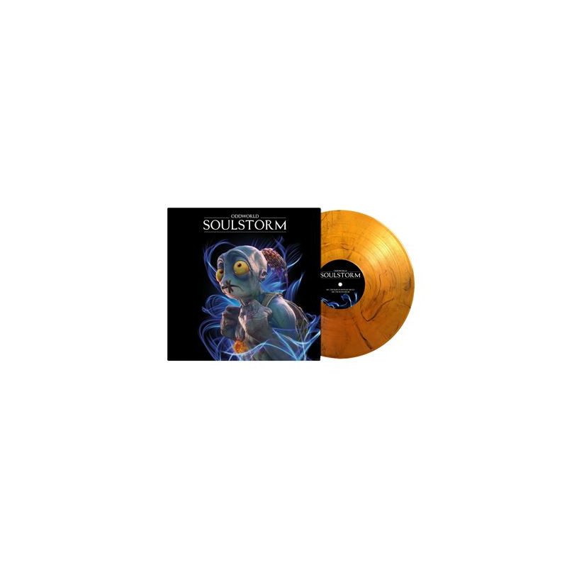 Oddworld Soulstorm Édition Limitée Vinyle Orange et Noir Marbré