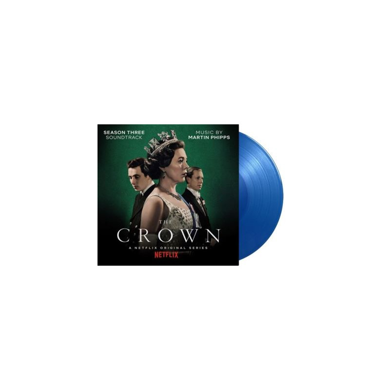 The Crown Season 3 Vinyle Bleu