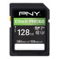 Carte mémoire SDXC Pny P SD128V60280EXP6 GE EliteX PRO 60 UHS II 128 Go Noir