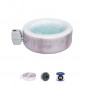 BESTWAY Spa gonflable Lay-Z-Spa Cancun Airjet - Rond - 2 a 4 personnes - 180 x 66 cm
