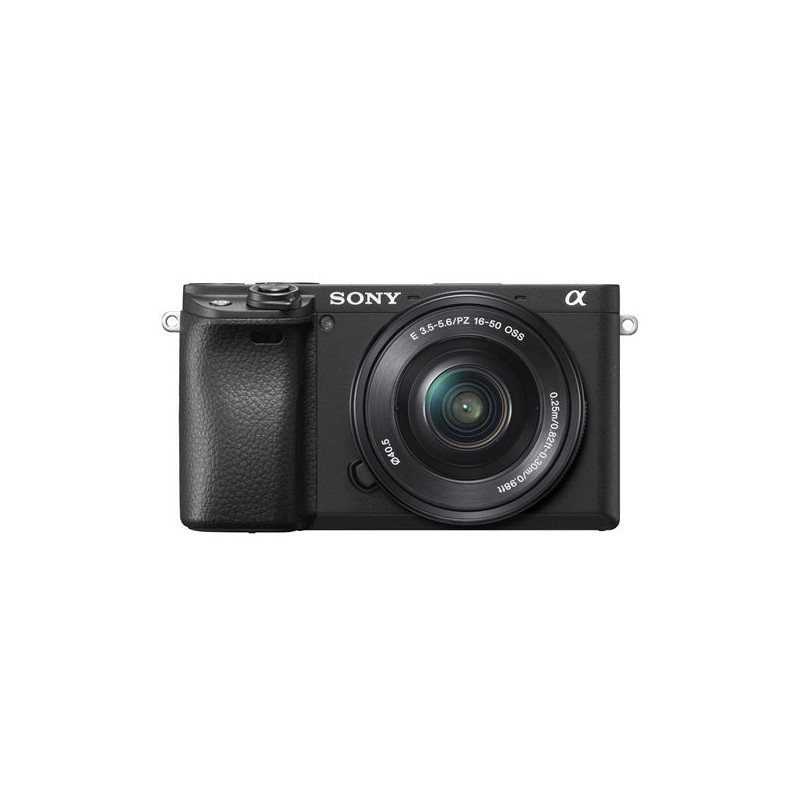 Appareil photo hybride Sony Alpha A6400 noir + E PZ 16 50mm f 3.5 5.6 OSS