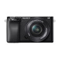 Appareil photo hybride Sony Alpha A6100 noir + objectif Sony E PZ 16 50 mm f 3.5 5.6 OSS