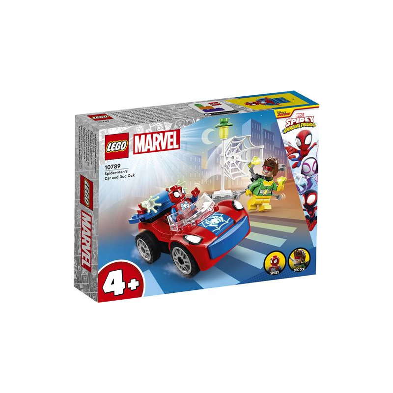 LEGO® Marvel 10789 La voiture de Spider Man et Docteur Octopus