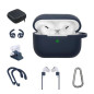 Kit accessoires On Earz Mobile Gear 7 en 1 pour Apple AirPods Pro Bleu