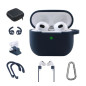 Kit accessoires On Earz Mobile Gear 7 en 1 pour Apple AirPods 3ème Gén Bleu