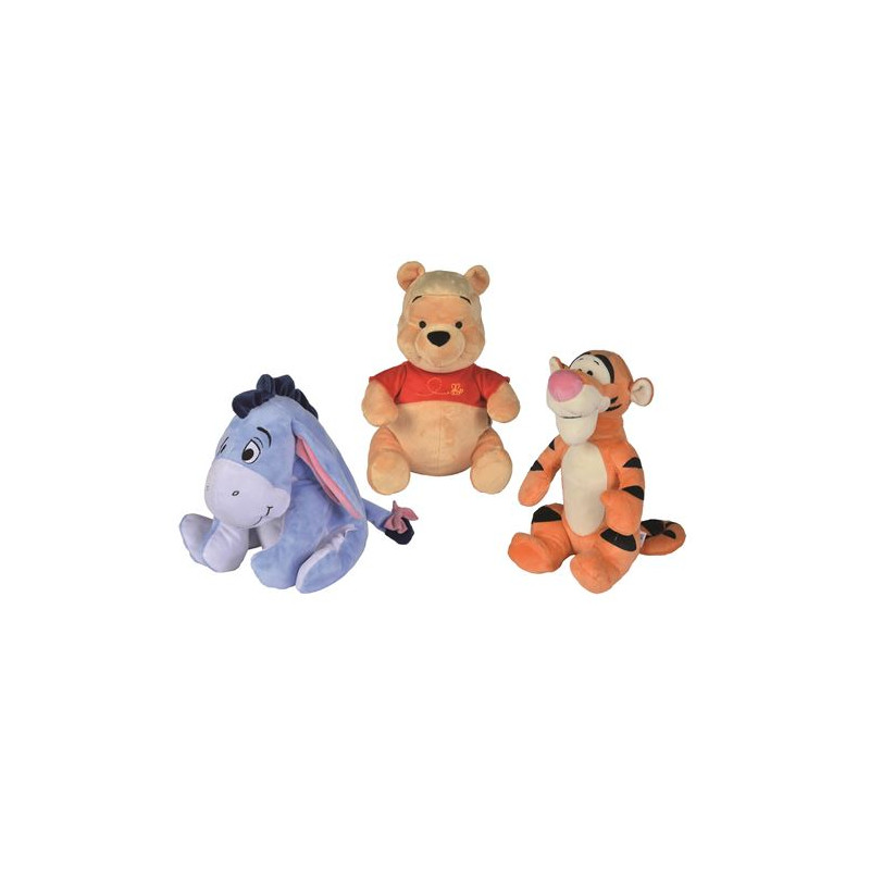 Animal en peluche Disney Winnie l ourson et ses amis 25 cm