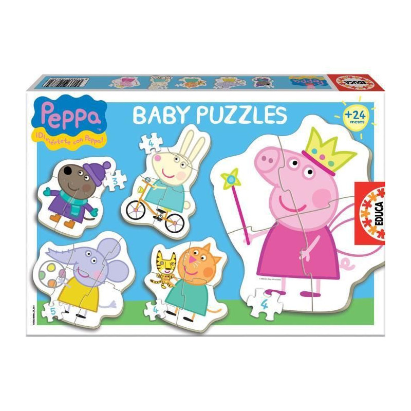 PEPPA PIG Puzzle Baby Peppa Pig - 24 pieces