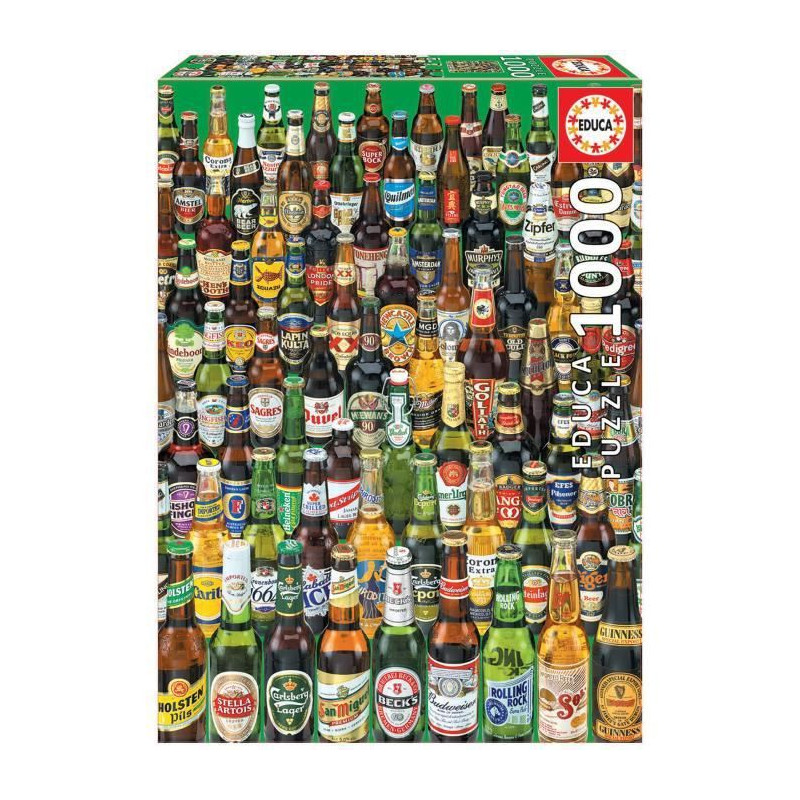EDUCA Puzzle 1000 Pieces - Bieres