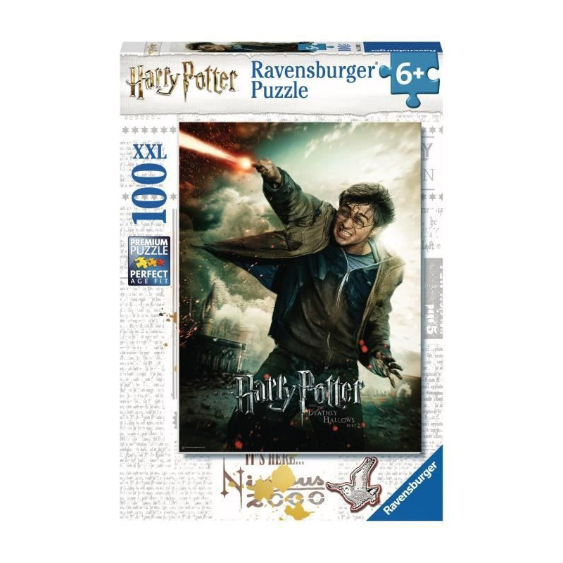 RAVENSBURGER - Puzzle 100 pieces XXL Le monde fantastique dHarry Potter