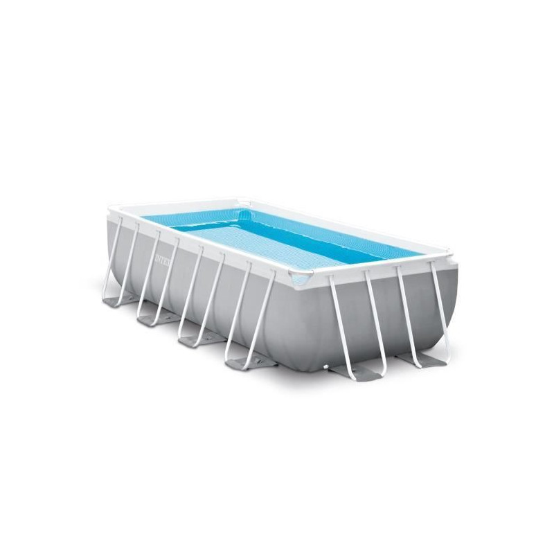 INTEX Kit piscine rectangulaire Prism Frame - 400 x 200 x 100 cm