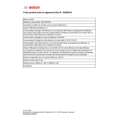 Bosch Lave-vaisselle intégré 60 cm BOSCH SCE 52 M 75 EU