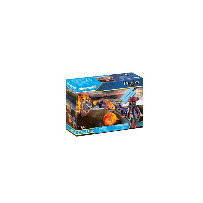 Playmobil Pirates 71189 Pirate et canon de feu