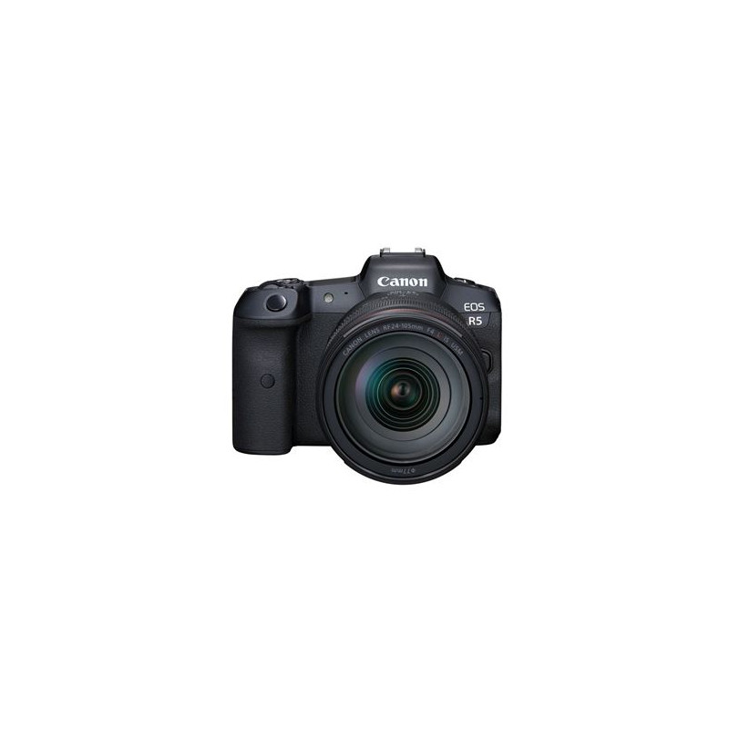 Appareil photo hybride Canon EOS R5 + RF 24 105mm f 4 L IS USM noir