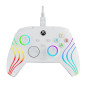 Manette filaire Pdp Afterglow Wave pour Xbox Series X S Xbox One PC Blanc