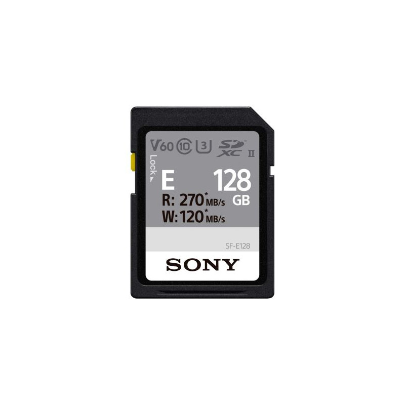 Carte mémoire Sony SDXC UHS II 128 Go