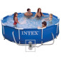 INTEX Kit piscine tubulaire ronde Metal Frame - O 305 x 76 cm