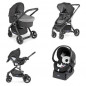 CHICCO Poussette Combinee Trio Pack URBAN PLUS - Anthracite