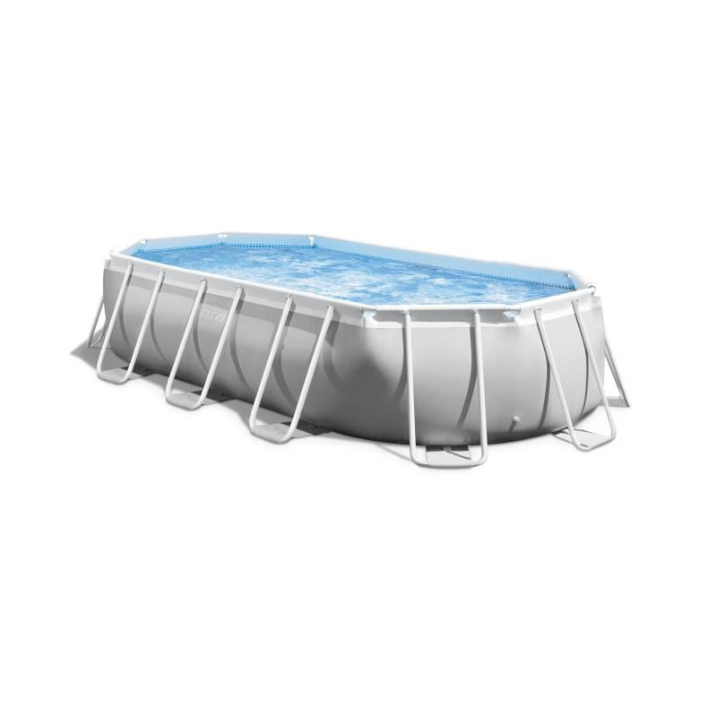 INTEX Kit piscine tubulaire Prism Frame - 5,03 x 2,74 x 1,22 m