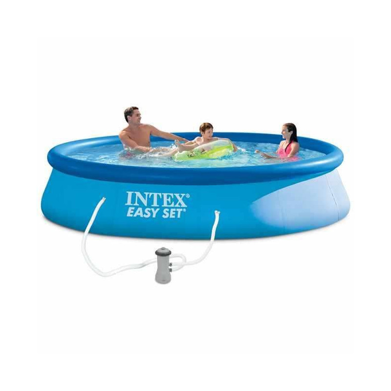 INTEX Kit piscine autoportee Easy Set - O396 x 83 cm