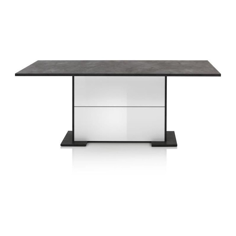 Table 190 rectangle - Blanc - L 190 x  x P 90 x H 76 cm- CAPRI