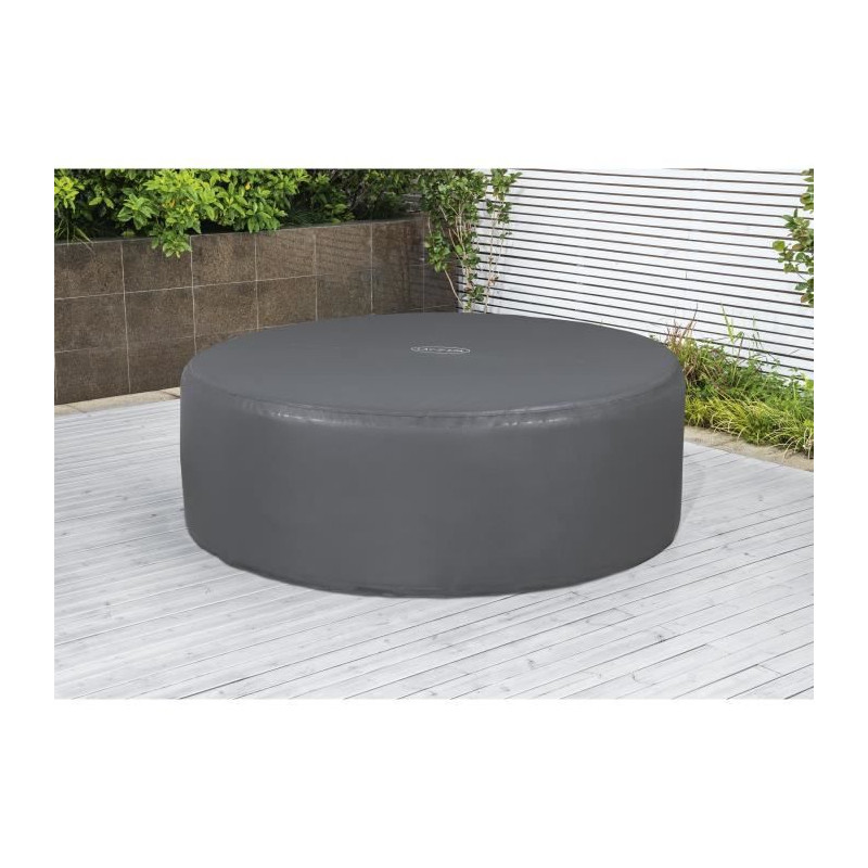 Couverture thermique pour spas ronds 1,96m x 71cm, compatible avec pompes intégrées et pompes externes, EnergySense™, waterp