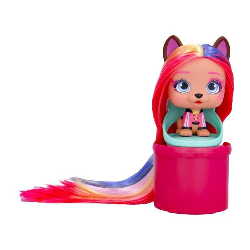 Mini poupée VIP Pets IMC TOYS - Bow Power - Aurora