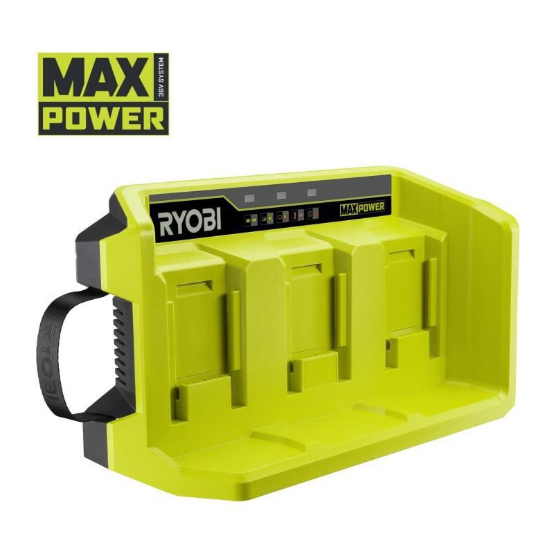 Chargeur 36V 3 ports 4,0 A RYOBI MAXPOWER