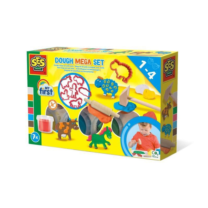 Play-Doh Coffret 65 ans, pack 65 pots de 28 grammes de pâte à modeler aux