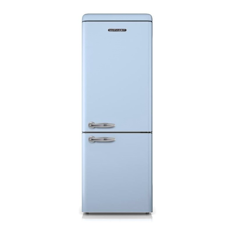 Réfrigérateurs combinés 300L Froid Brassé SCHNEIDER 59.5cm E, SCB300VBL