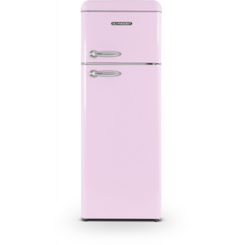 Réfrigérateurs 2 portes 206L Froid Statique SCHNEIDER 54.5cm E, SCDD208VP