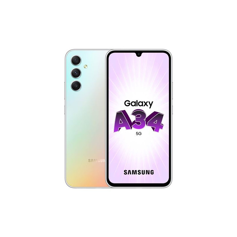 Smartphone Samsung Galaxy A34 6,6" 5G Nano SIM 128 Go Gris