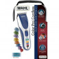 WALH 5545-2416 - Tondeuse nez oreilles sourcils 3 en 1 - 3 tetes- Lames lavables pour un nettoyage facile - Guide de coupe - Bla