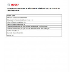 Bosch Cuisinière gaz BOSCH HXS79RJ50